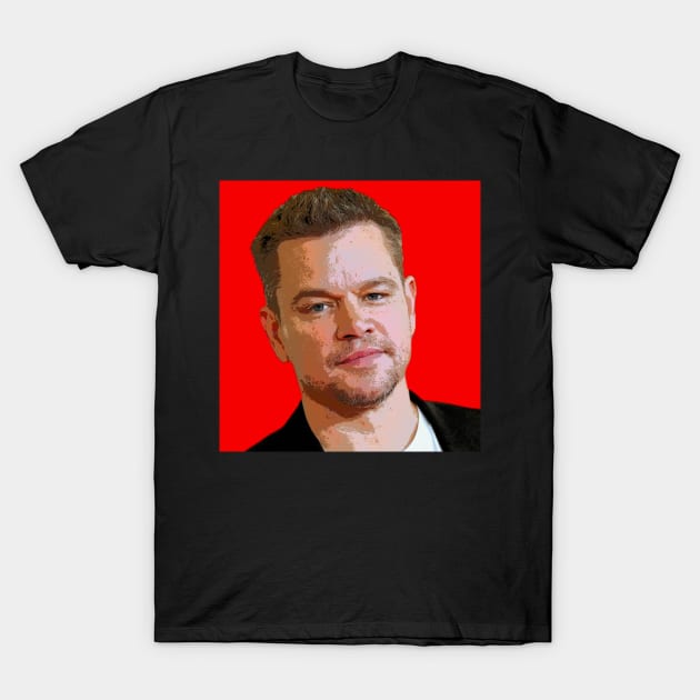 matt damon T-Shirt by oryan80